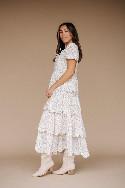 The Sadie Tiered Midi Dress