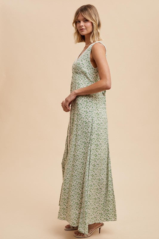 The Fern Floral Maxi Dress