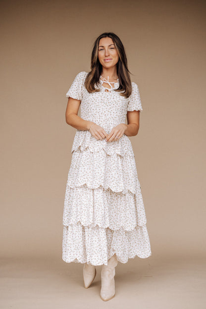 The Sadie Tiered Midi Dress