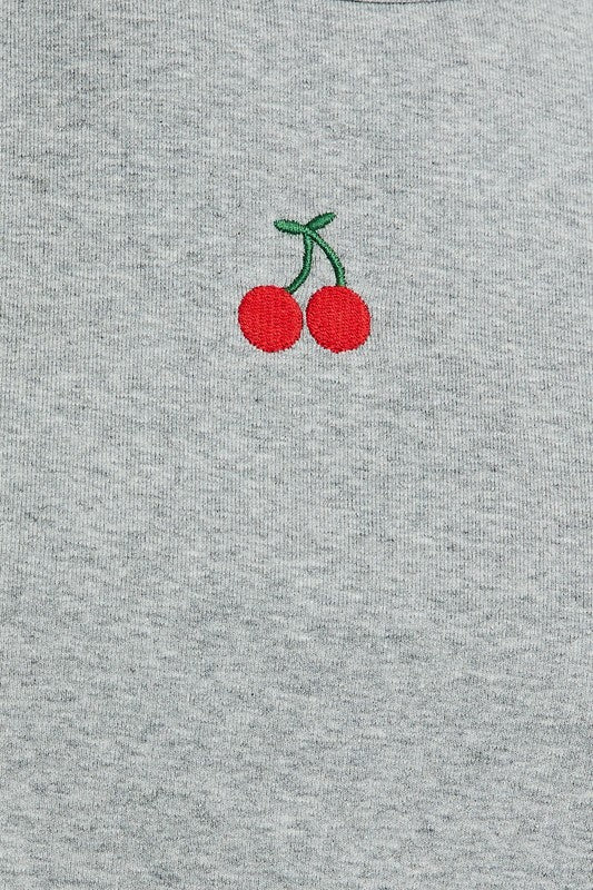 The Cherry Cropped Tee