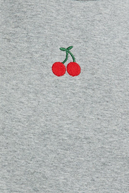 The Cherry Cropped Tee